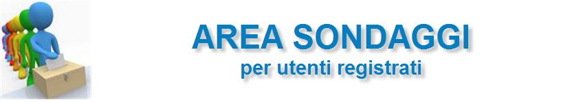 sondaggi utenti registrati